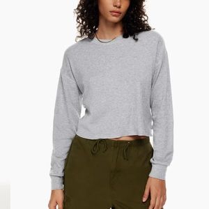 TNA Alamo waffle knit long sleeve